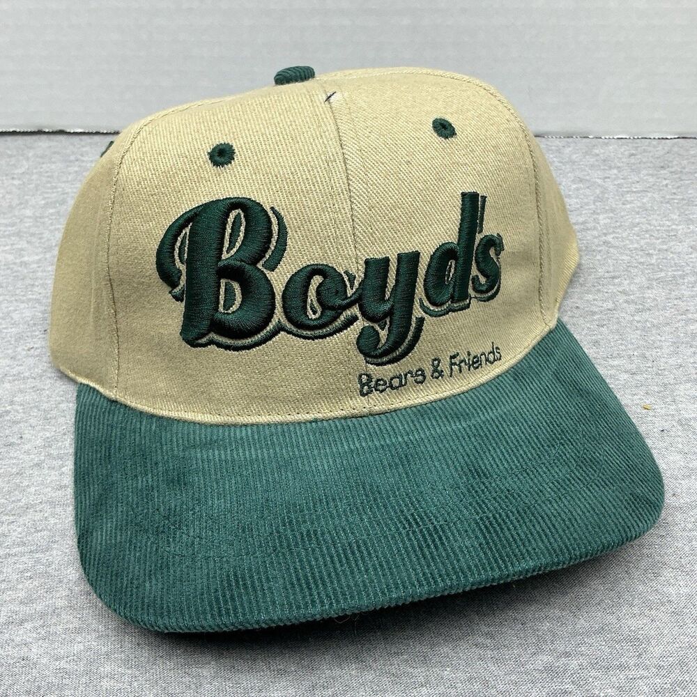 Boyd’s Bears & Friends 1998 Vintage Adjustable Baseball Cap Hat